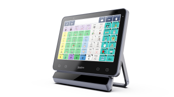 Produktbild von Grid Pad 13 mit Vida Augensteuerung und Grid Kommunikationssoftware