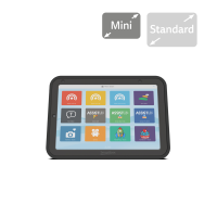 Produktbild von Talk Pad Slimline mini mit Grid for iPad